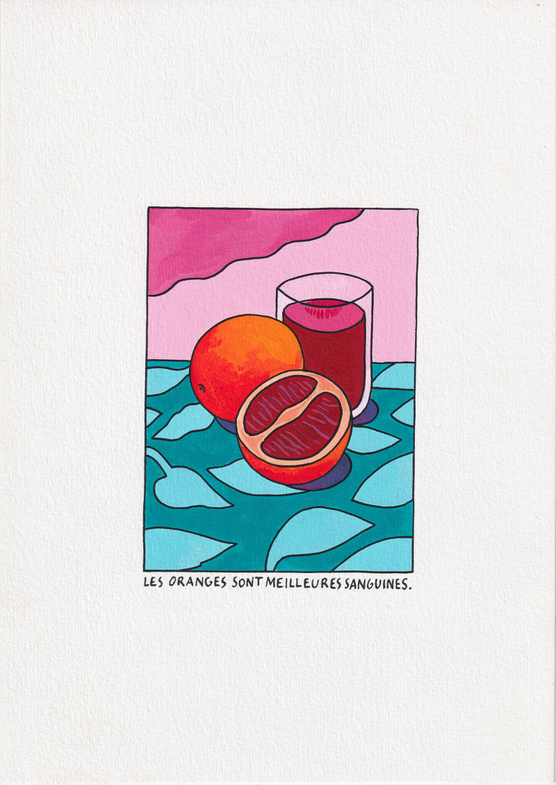 Les oranges sanguines (exclusive artwork)