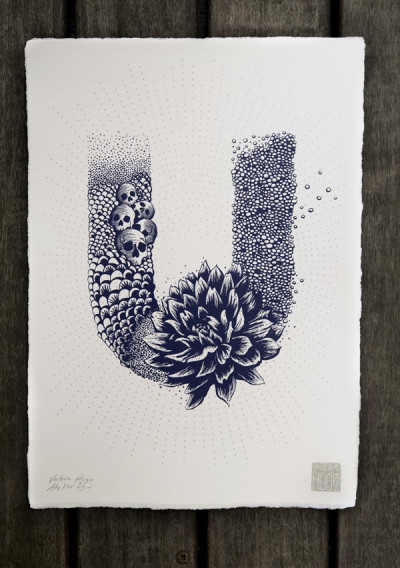 ALPHABET - U