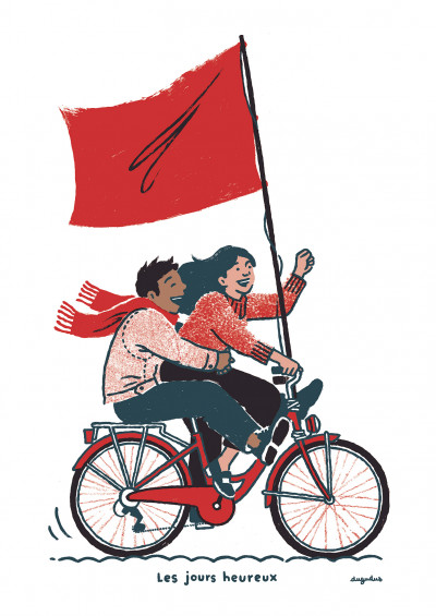 Bicyclette rouge (petit)