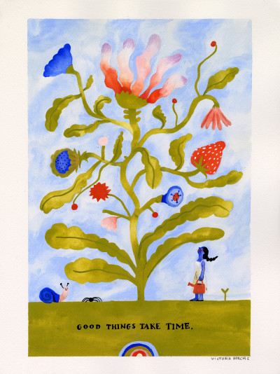 Good things take time (exclusive artwork)