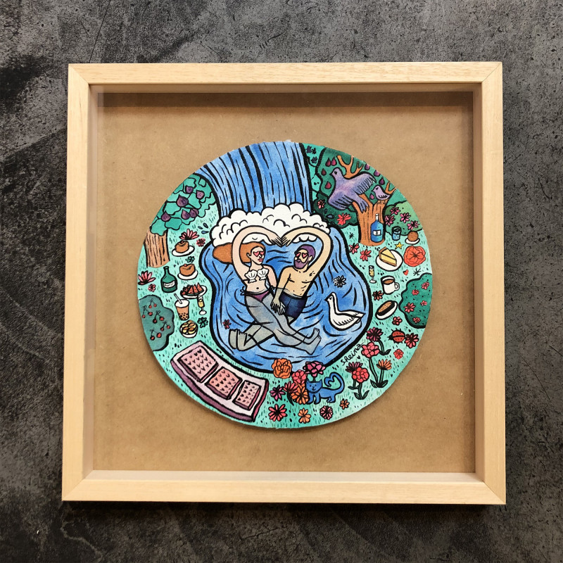 Festin dans les arbres entre amis - SHEINA SZLAMKA