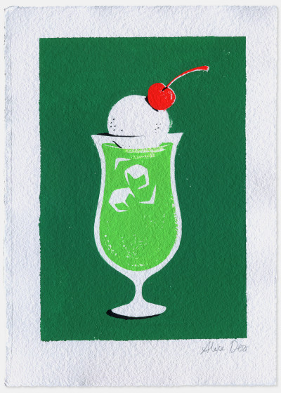 Le cream soda vert (œuvre unique)