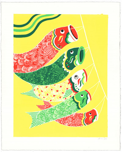 Les Koinobori (exclusive artwork)