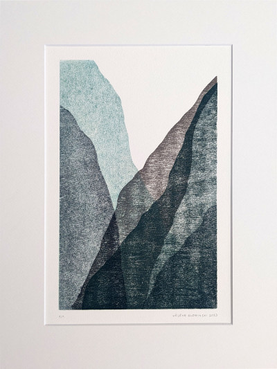Variation en bleu n°17