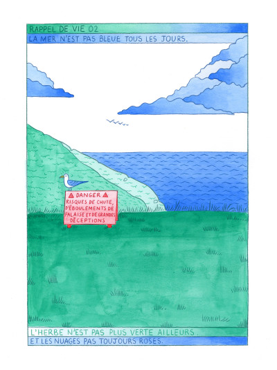 L'herbe n'est pas plus verte ailleurs (exclusive artwork)