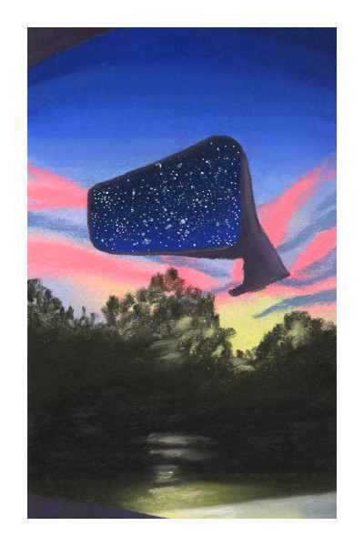 La nuit dans le rétro