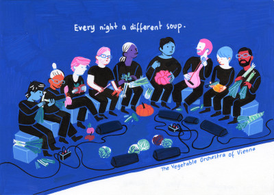 The vegetable orchestra of Vienna (exclusive artwork)