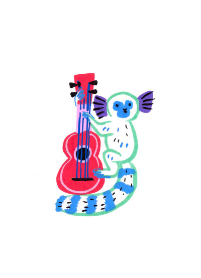 Musiciens - Singe