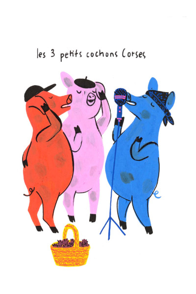 3 petits cochons corses