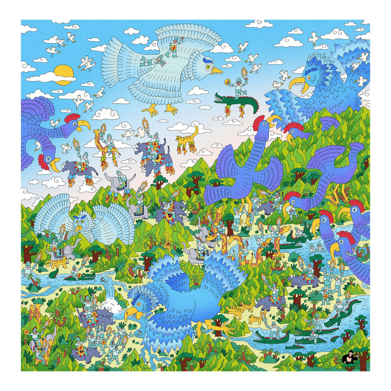 Sport galactique (golf) - LAURA LION