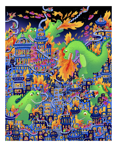 Sport galactique (golf) - LAURA LION