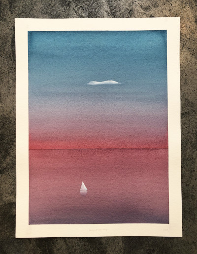 Jeter l'encre (œuvre unique)