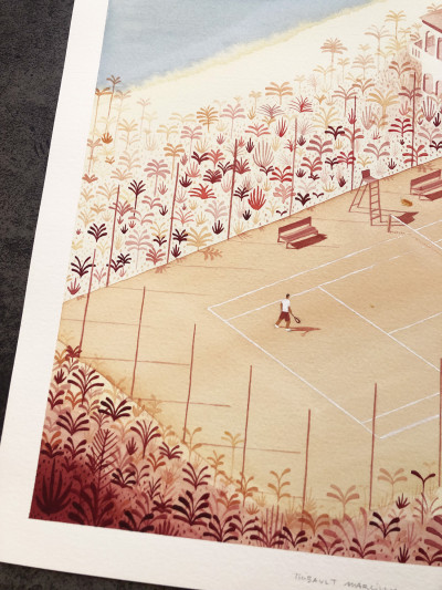 Jeu, set & match (œuvre unique)