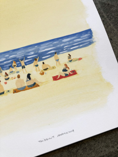 La plage (œuvre unique)