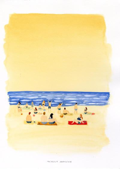 La plage (œuvre unique)