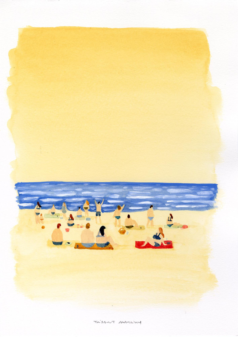 La plage (œuvre unique)