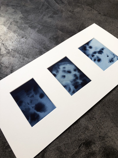 La crique, triptyque (œuvre unique)