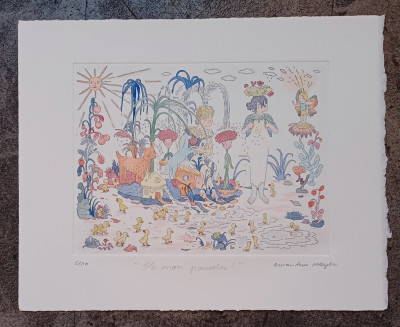 Mon jardin - poussins 4/10 - AMANDINE MEYER