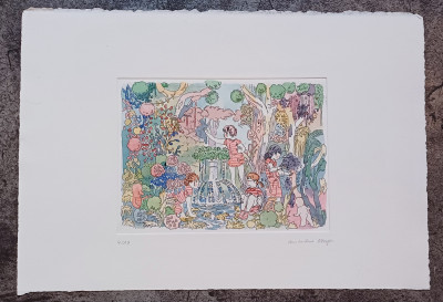 Mon jardin - poussins 4/10 - AMANDINE MEYER