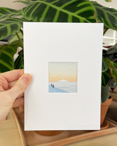 Les premières neiges n°2 (œuvre unique)