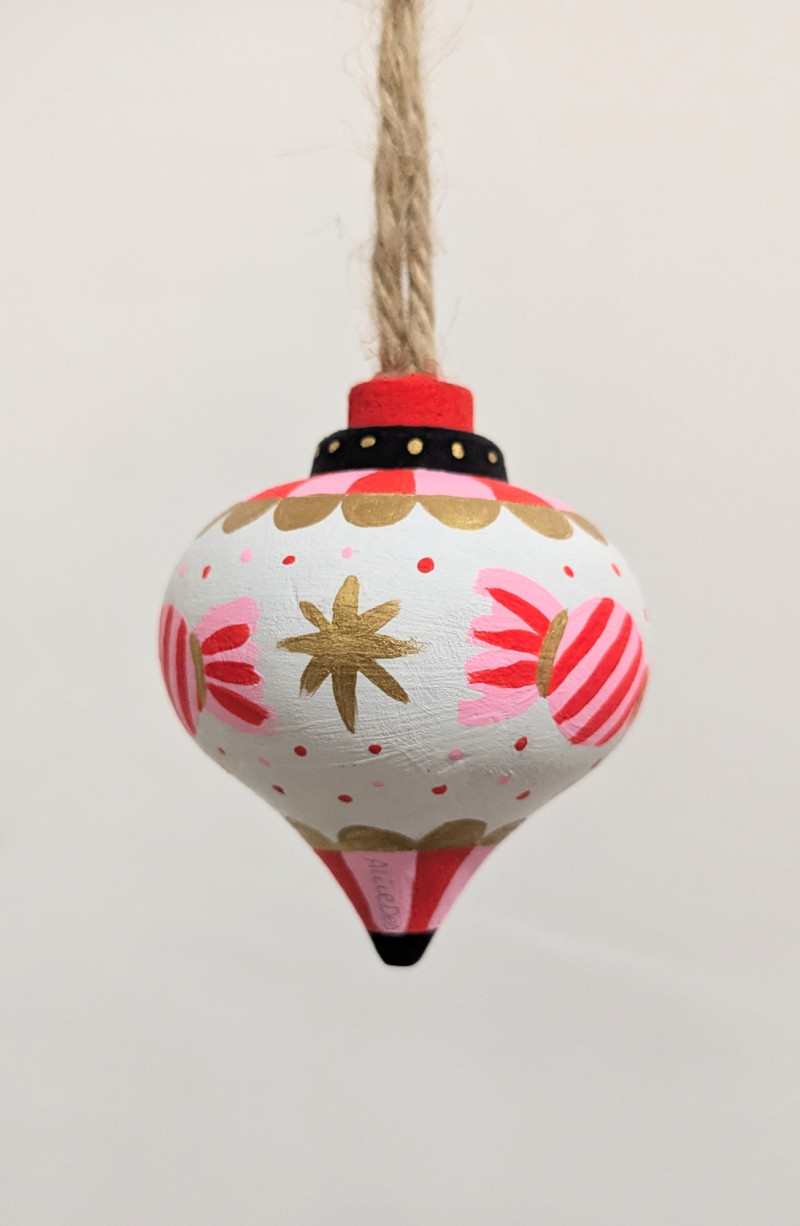 Boule de Noël - Alice Des