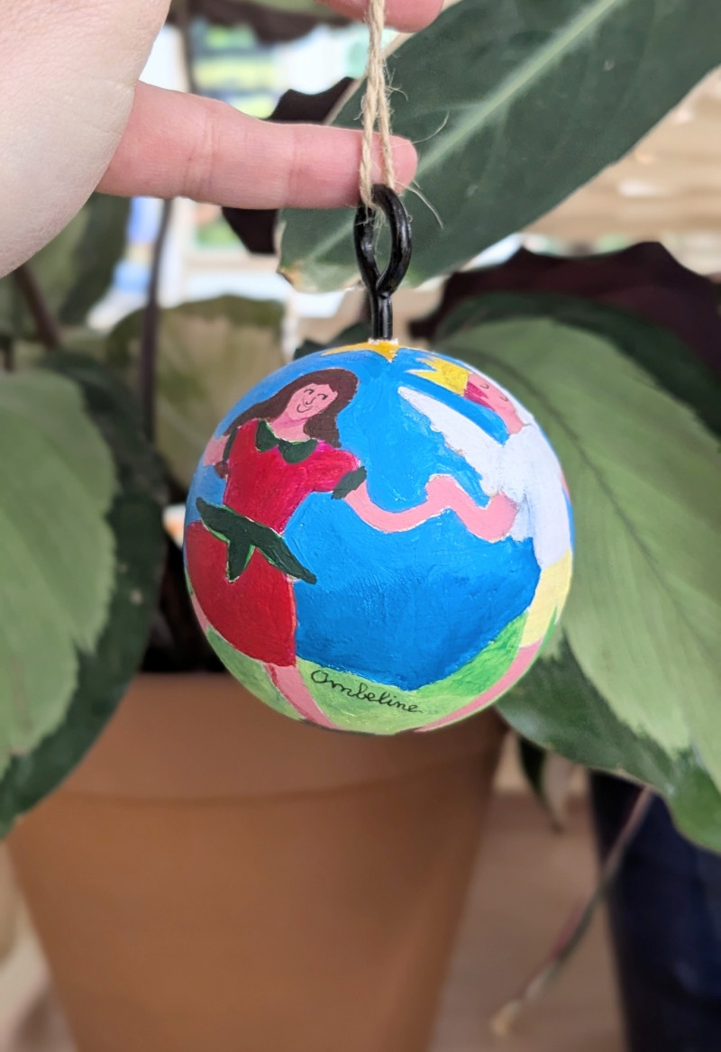 Boule de Noël - Ombeline Vandame