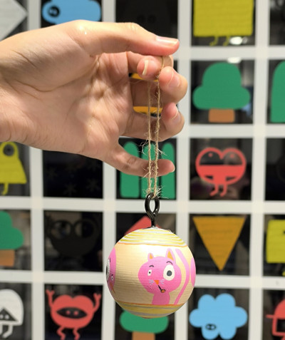 Boule de Noël - Juliette Capieu