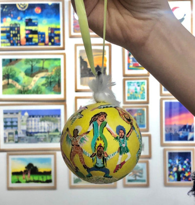 Boule de Noël - Bertille Mennesson