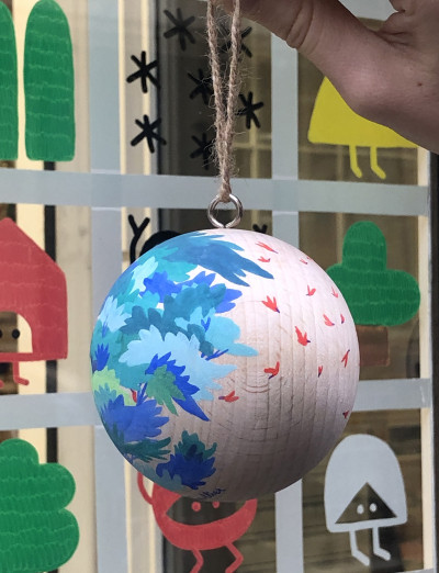 Boule de Noël - Lucie Roullier