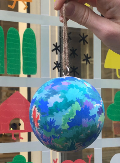 Boule de Noël - Lucie Roullier