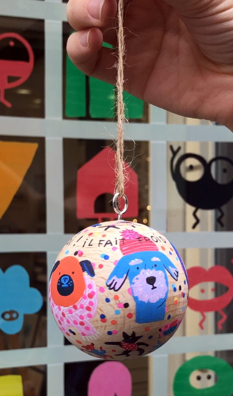 Boule de Noël - Camille de Cussac