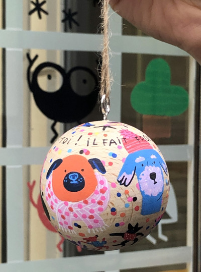 Boule de Noël - Camille de Cussac