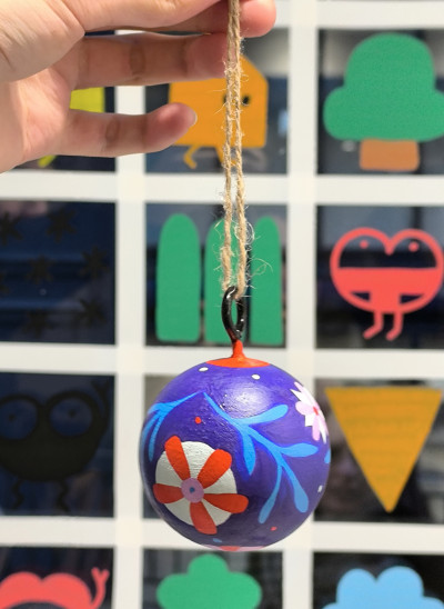 Boule de Noël - Kristelle Rodeia