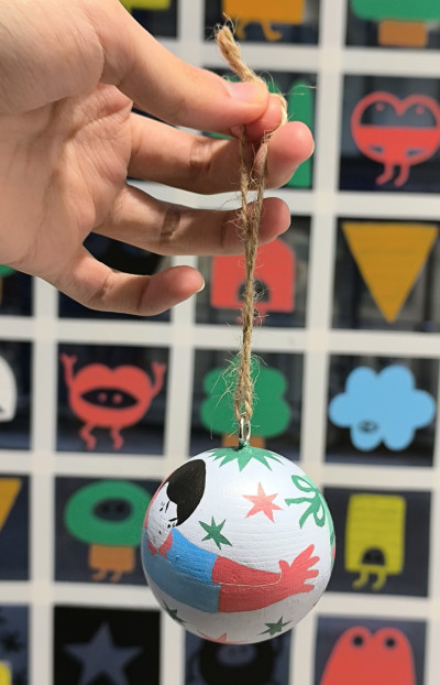 Boule de Noël - Pauline Barret