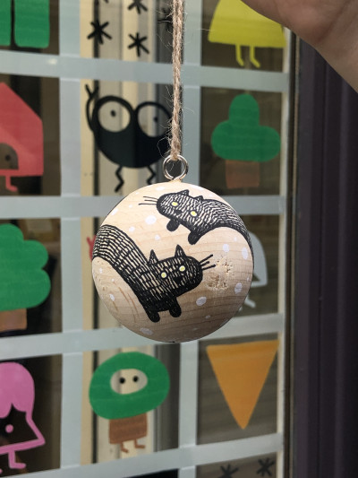 Boule de Noël - Raphaële Enjary