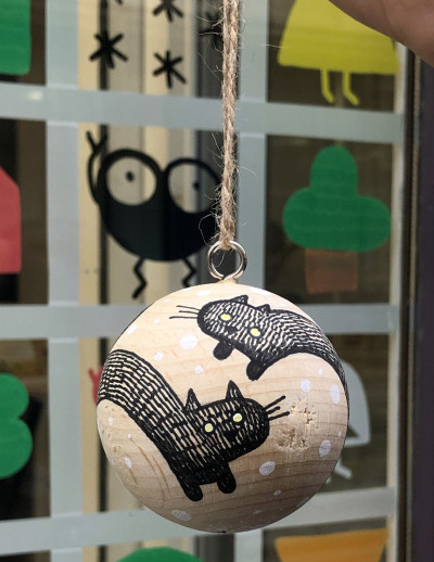 Boule de Noël - Raphaële Enjary