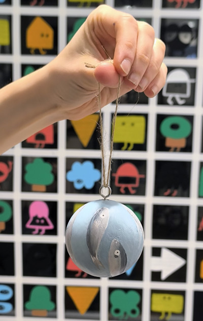 Boule de Noël - Sarah Delannoy