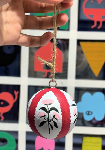 Boule de Noël - Angel Moreau