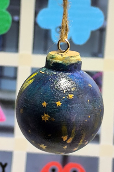 Boule de Noël - Jalila Menasseri-Ronchini