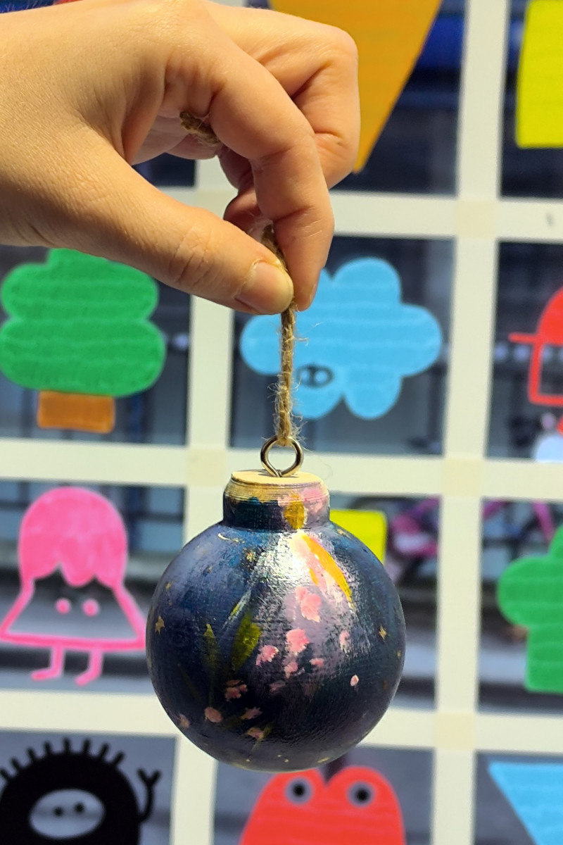 Boule de Noël - Jalila Menasseri-Ronchini