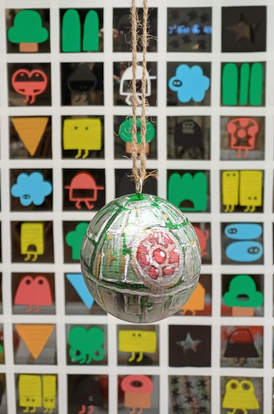 Boule de Noël - Angel Moreau