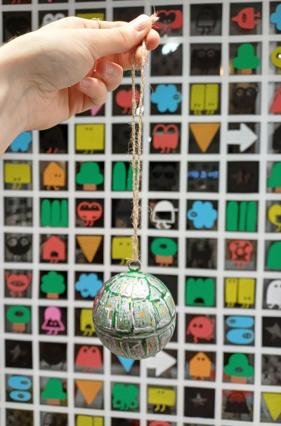 Boule de Noël - Angel Moreau