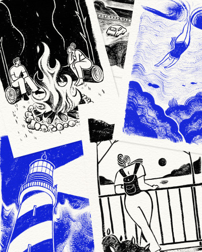 ATELIER PEINTURE "Peindre un souvenir en monochrome" avec Alice Des