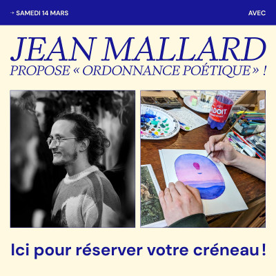 Rendez-vous pour une "ordonnance poétique" avec Jean Mallard