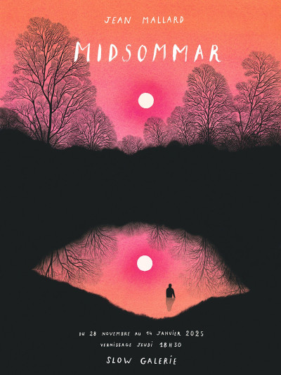 Affiche 1 de l'exposition "Midsommar" par Jean Mallard