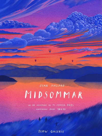 Affiche 2 de l'exposition "Midsommar" par Jean Mallard