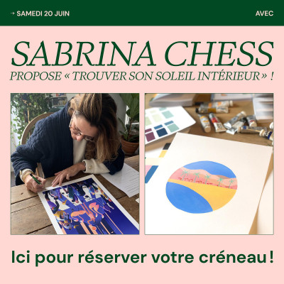 PAINTING WORKSHOP "Finding your inner sunshine" with Sabrina Chess