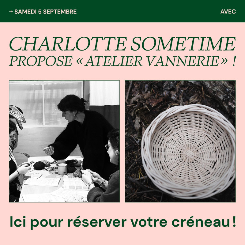 ATELIER  "Création d'un motif en bois perdu" avec Hélène Glowinski