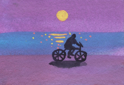 Cycliste (œuvre unique)