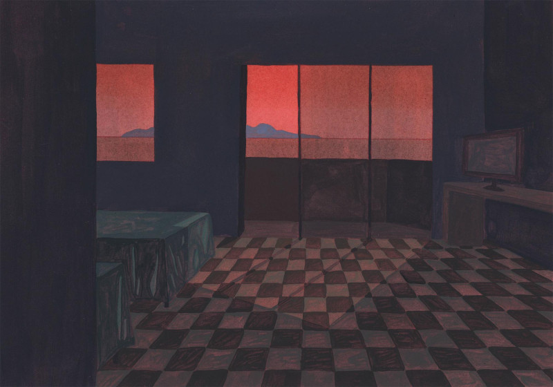 Chambre rouge (exclusive artwork)